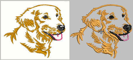 Golden Retriever  embroidery designs