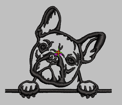French Bulldog 60mm